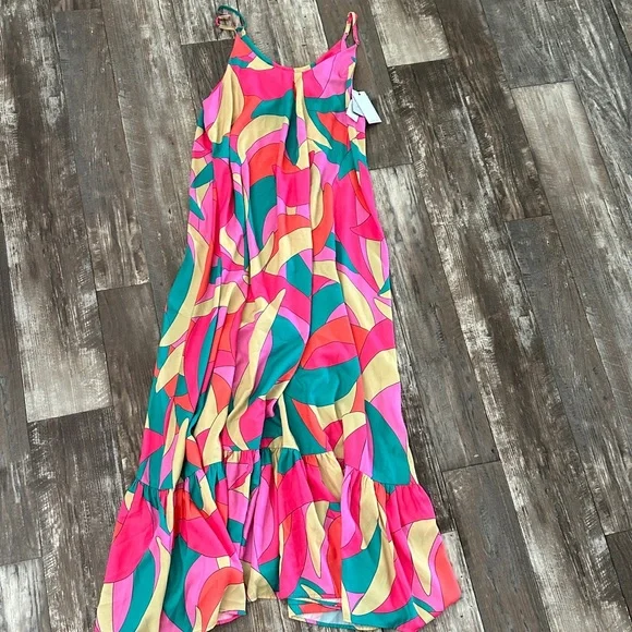 red sparkly maxi dress Karlie Strapless Sequin Maxi Dress